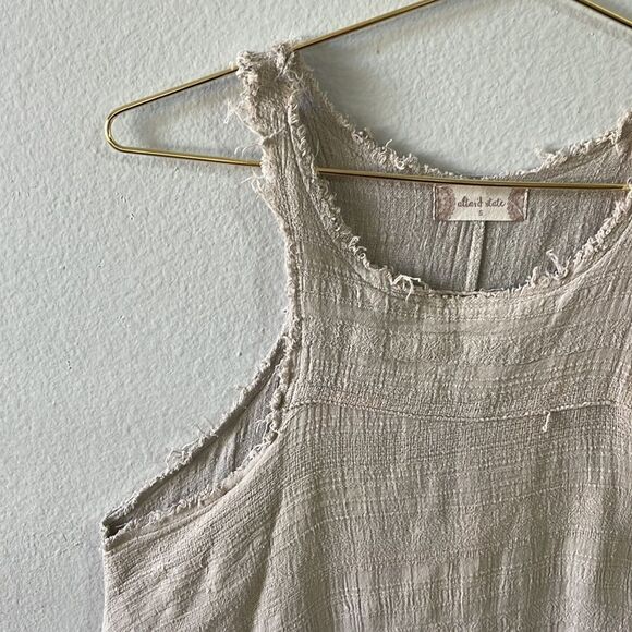 ALTAR'D STATE Womens Ombre Swing Dress Small Neutral Minimalist Lightweight - Picture 5 of 5